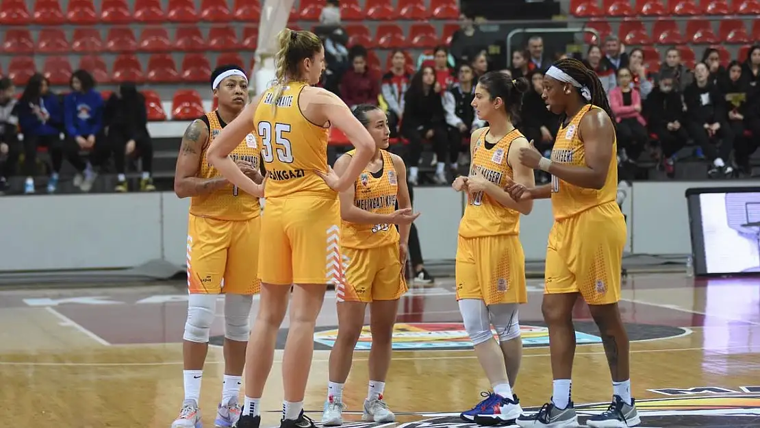 Kayseri Basketbol Çankaya Üniversitesi'ne yenildi