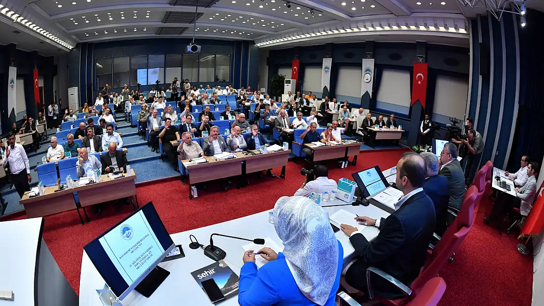Kayseri Büyükşehir Meclisi Ağustos'ta 104 Maddeyi karara bağladı