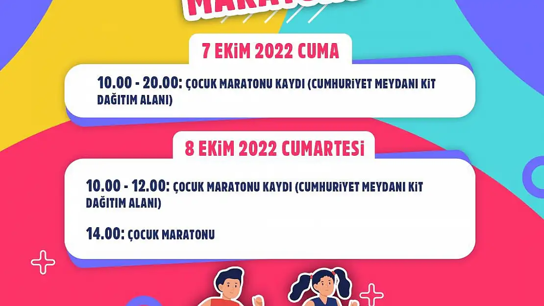 KAYSERİ BÜYÜKŞEHİR'DEN MİNİKLERE ÖZEL MARATON