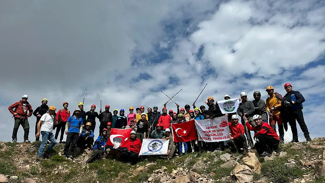 Kayseri dağcılık, yaz eğitimini tamamladı