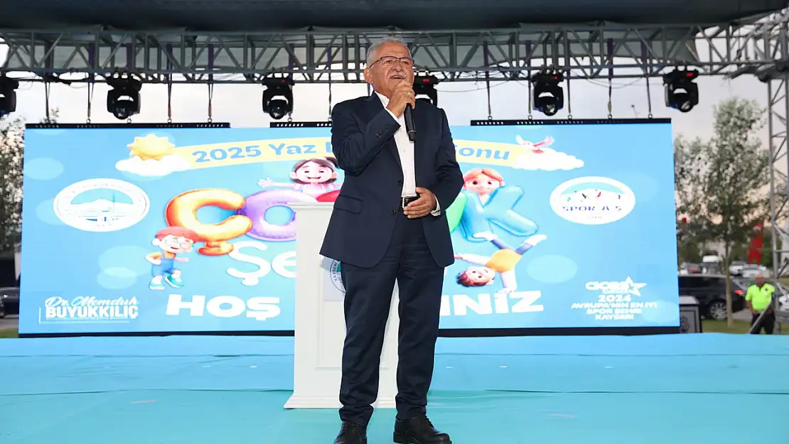 Kayseri'de 2025 yaz spor okulları coşkuyla sona erdi