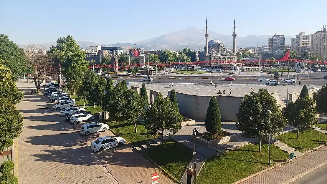 Kayseri'de 25 Temmuz günü güneşli ve sıcak hava bekleniyor