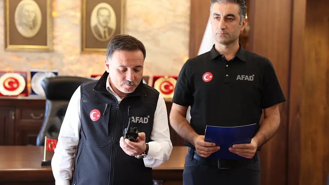 Kayseri'de büyük haberleşme tatbikatı