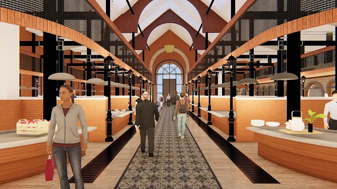 Kayseri de çok amaçlı 5 pazar yeri yapılıyor
