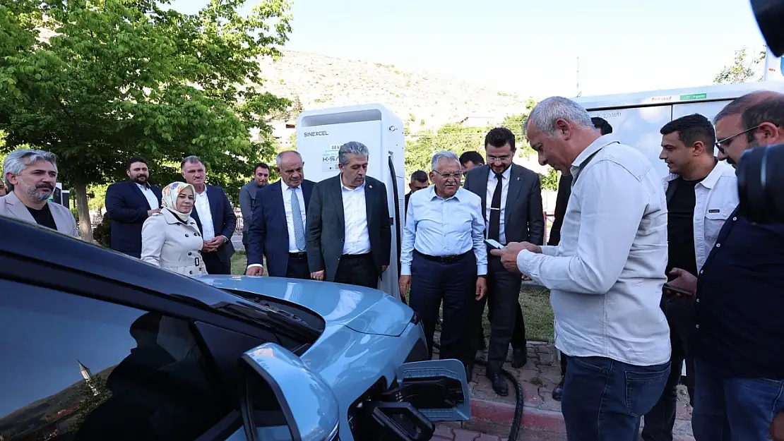 Kayseri'de Elektrikli Araçlara uygun fiyatlı Şarj ağı