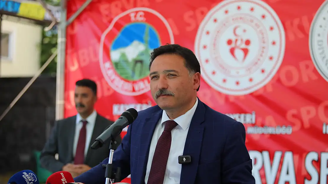 Kayseri'de ERVA spor okulu hizmete açıldı