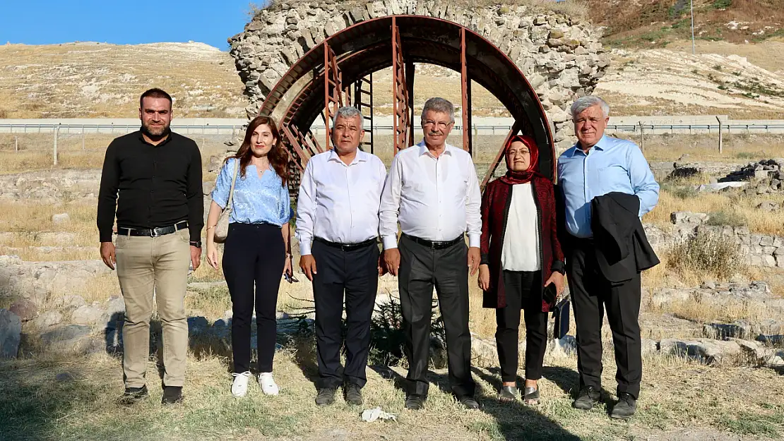 Kayseri'de Keykubadiye sarayı tanıtıldı