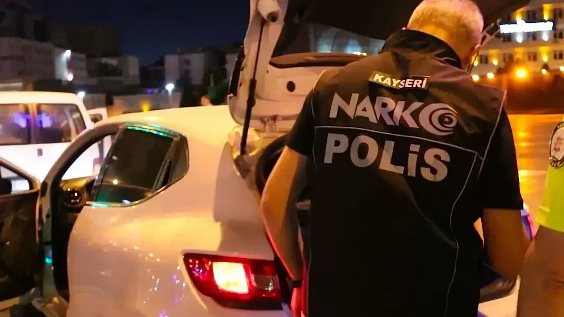 Kayseri'de Narko-Asayiş uygulaması: 68 gözaltı