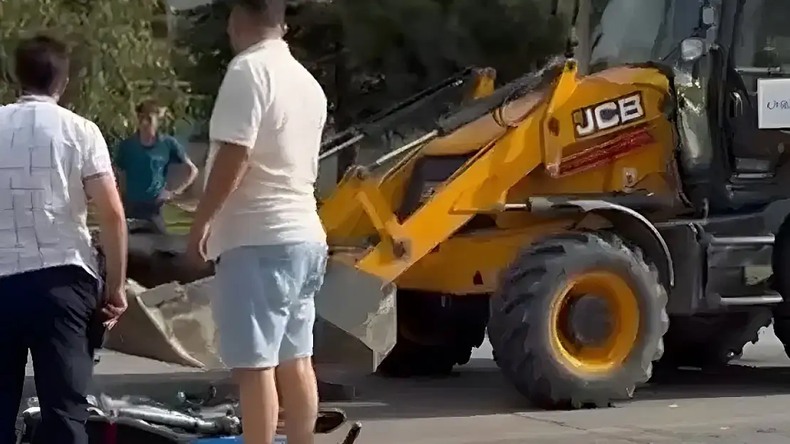 Kayseri'de polis takibinde motosiklet kazası