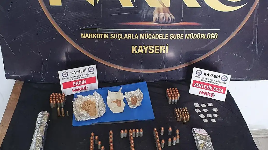 Kayseri de uyuşturucu operasyonu