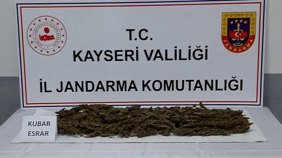 KAYSERİ DE UYUŞTURUCU OPERASYONU