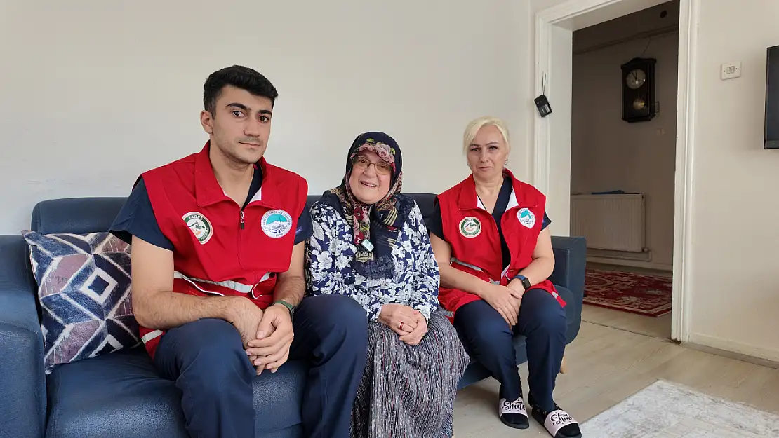 Kayseri'de YADES ile yaşlılara şefkat eli