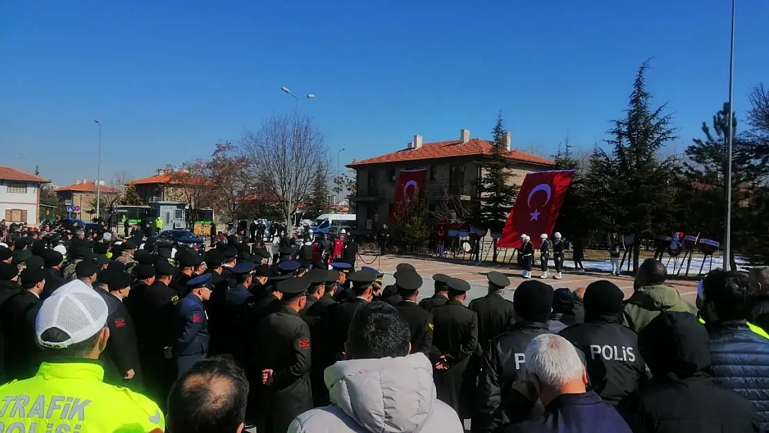 Kayseri Emniyet Müdürlüğü şehidini uğurladı