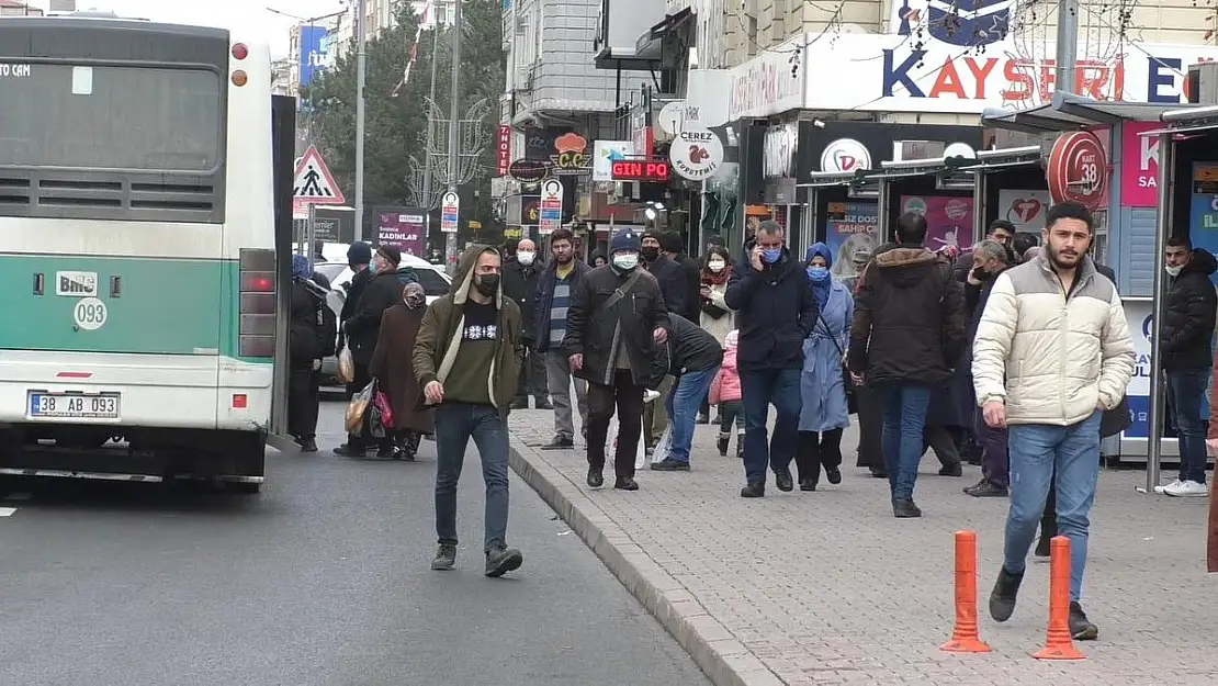 Kayseri halkı tedbiri elden bırakmıyor