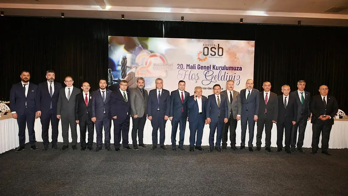 Kayseri OSB 20. Mali Genel Kurul Gerçekleştirildi