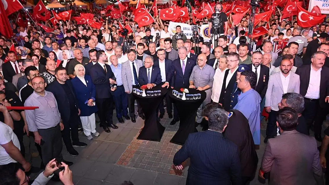 Kayseri OSB'den 15 temmuz'da milli birlik vurgusu