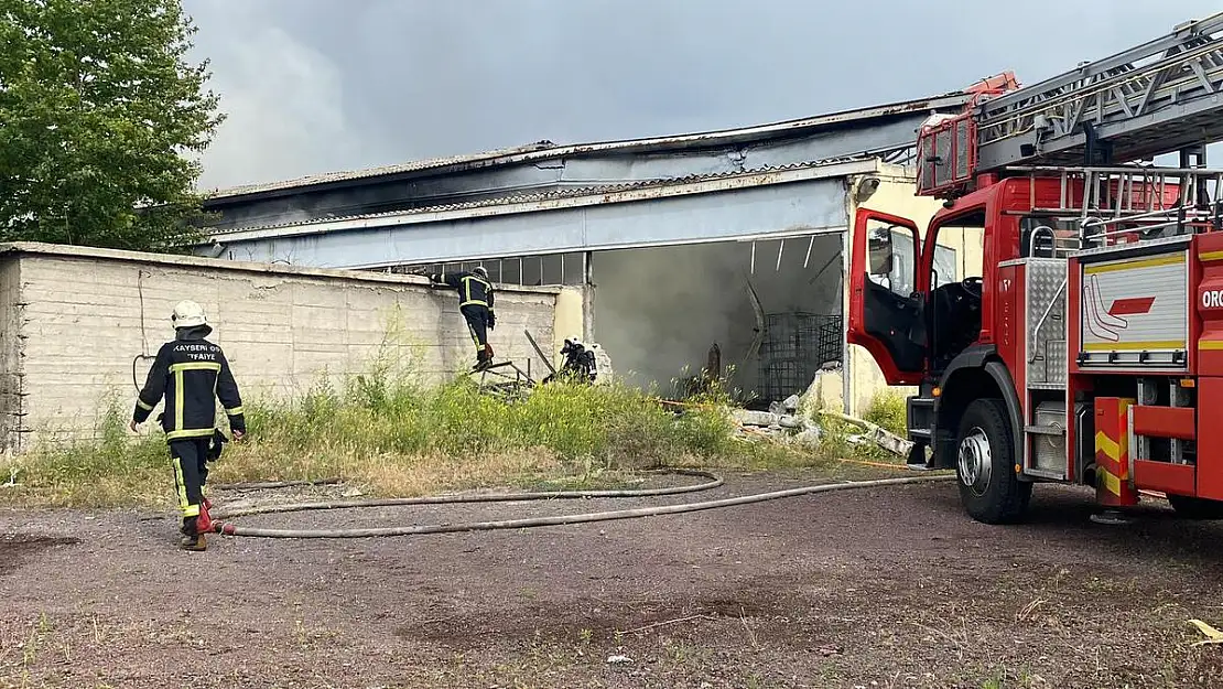 Kayseri OSB'de yangın