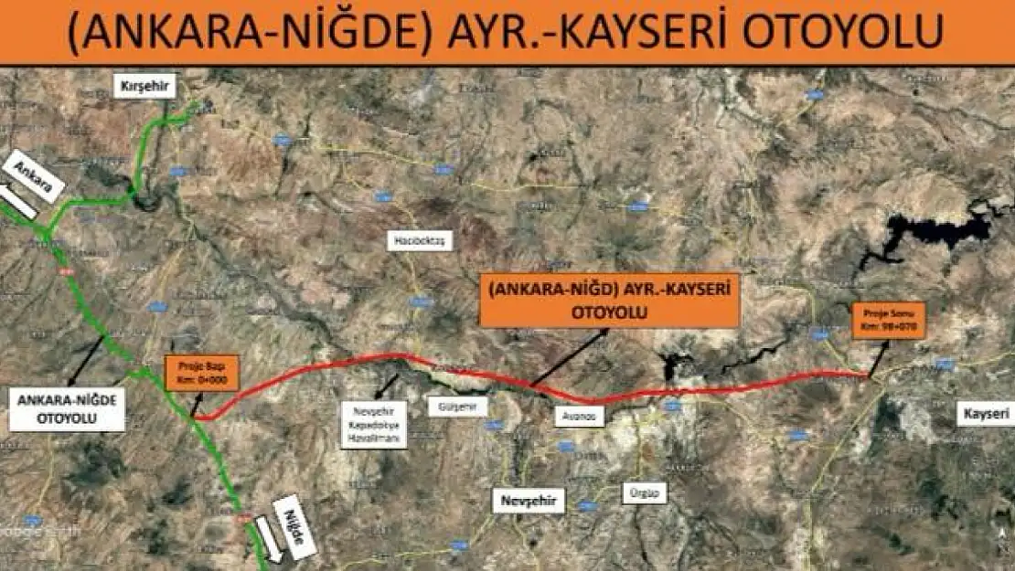 Kayseri otoyolu projesi başlıyor: Şehre yeni ulaşım hattı kazandırılıyor