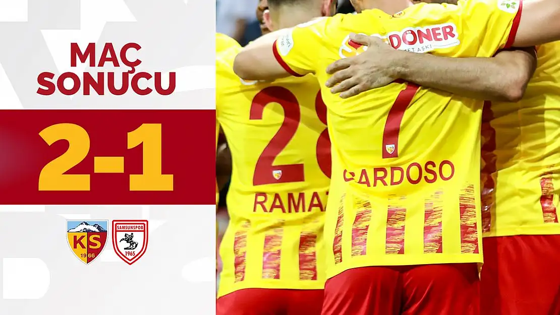 Kayseri tutulmuyor 2-1