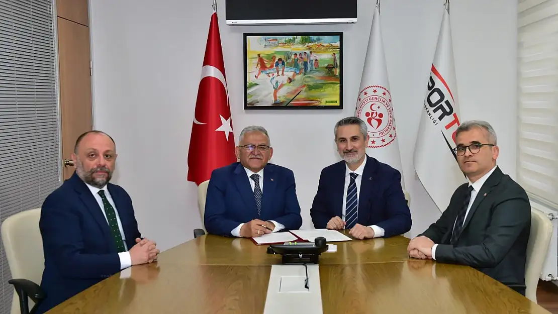 Kayseri'ye yeni atletizm pisti müjdesi