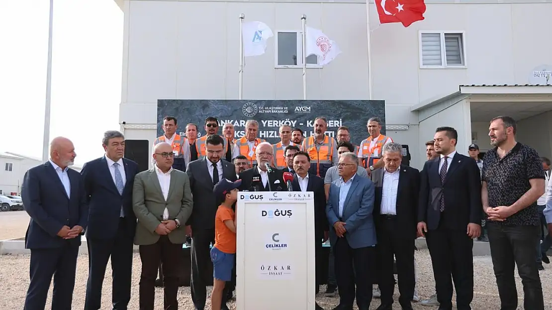 Kayseri yüksek hızlı trene bir adım daha yaklaştı