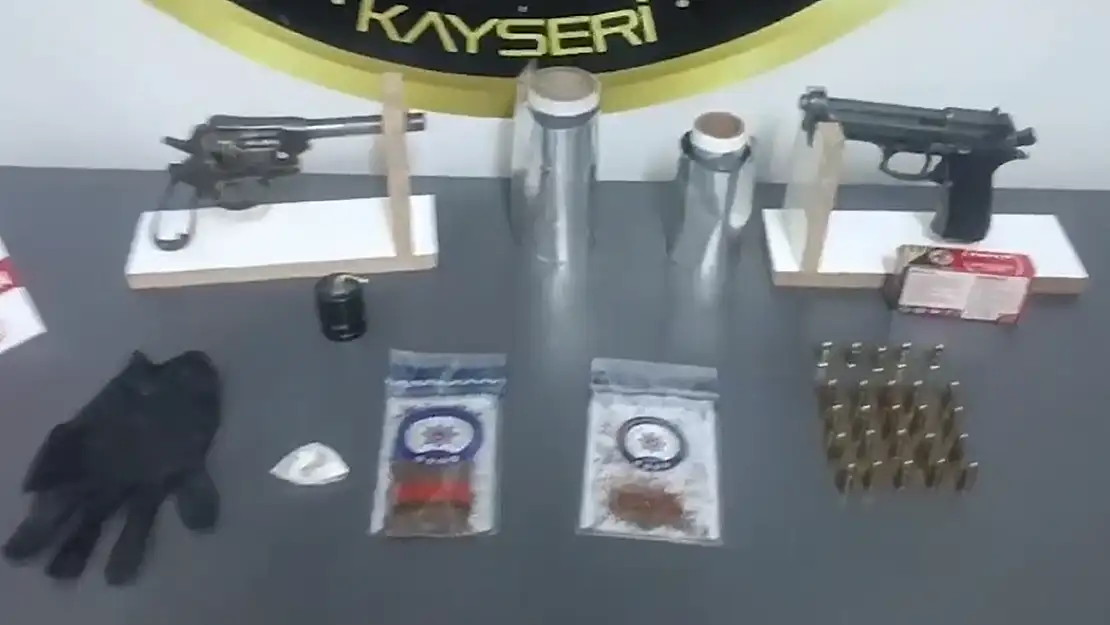 Kayseri'de Uyuşturucu Ticareti Yapan Şahıs Yakalandı