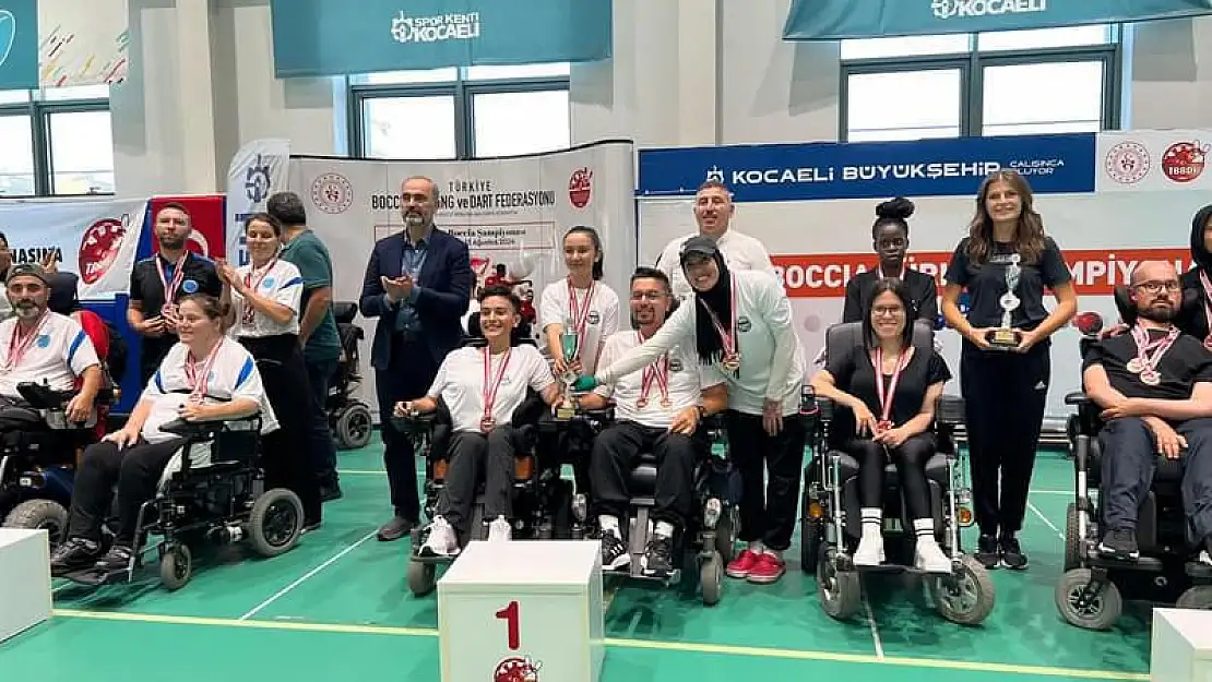 Kayserili sporcular Bocce Şampiyonası'nda 5 madalya ile döndü