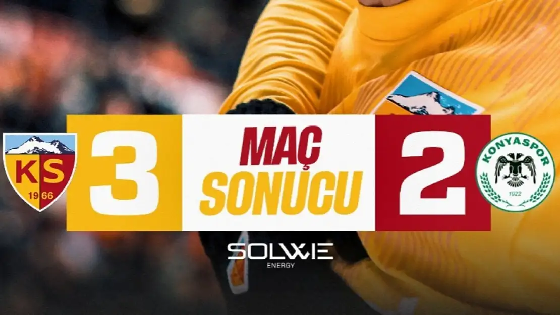 Kayserispor 3-2 Konyaspor