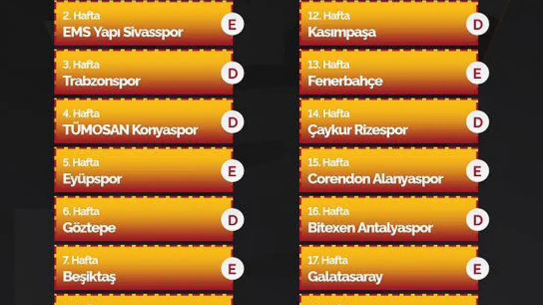 KAYSERİSPOR BAY GEÇECEK