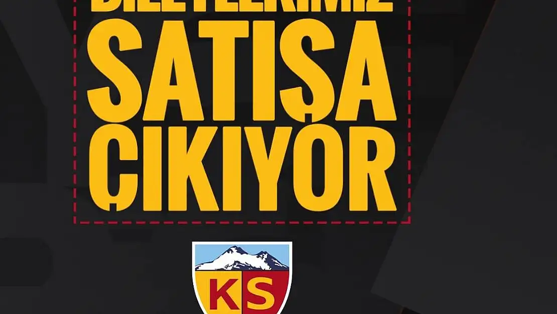 Kayserispor – Eyüpspor maç biletleri yarın satışa çıkacak