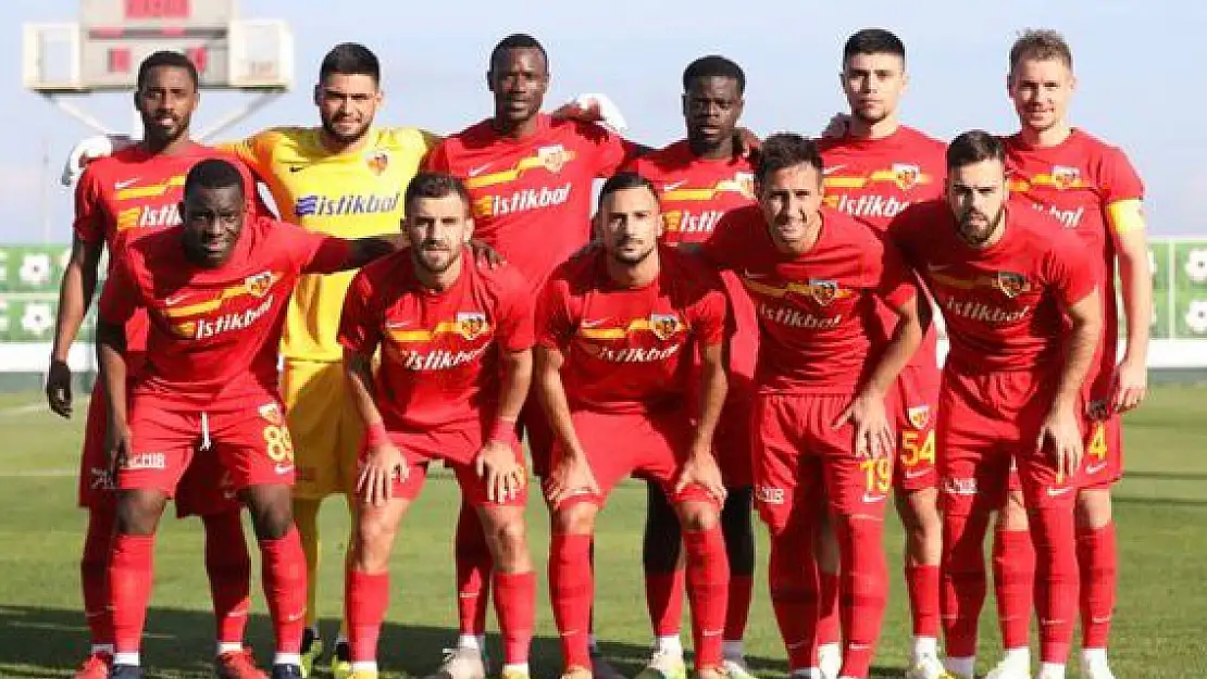 Kayserispor, Giresunspor ile hazırlık maçı yaptı