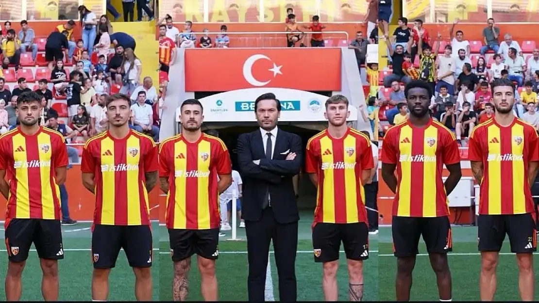 Kayserispor'un yeni transferlerinden 7'si ilk resmi maçına çıktı