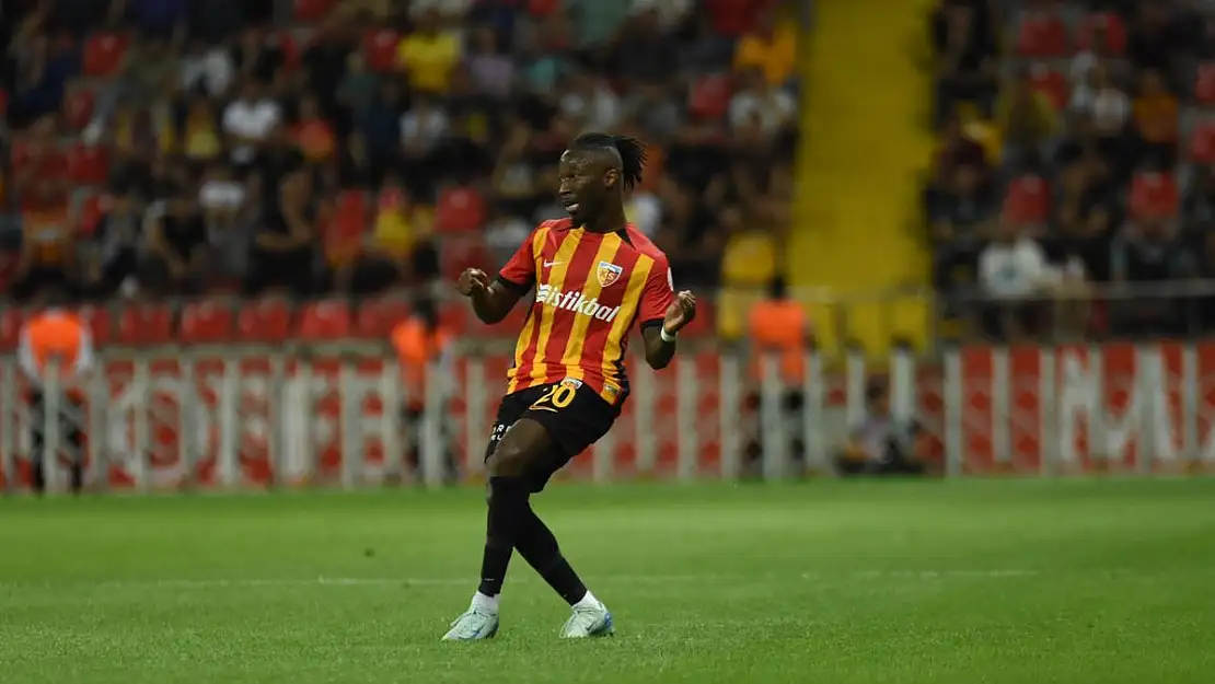 Kayserispor'da Bilal, Arif ve Mane Trabzonspor maçında forma giyemeyecek