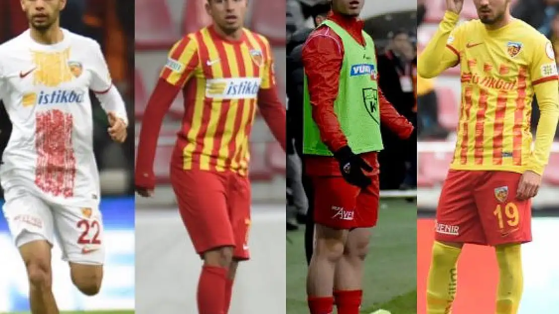 Kayserispor'da kiralık olarak gönderilen futbolcular döndü