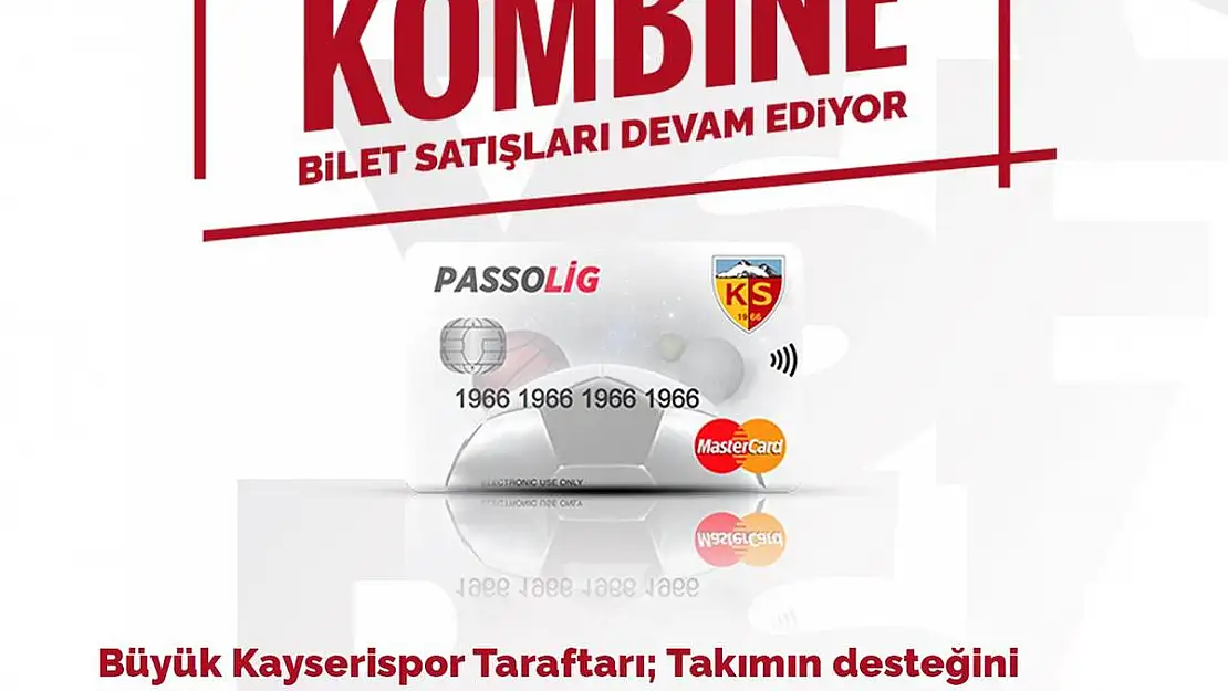 Kayserispor'da kombine biletleri yeniden satışta