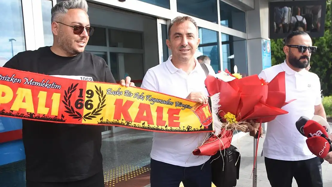Kayserispor'un yeni teknik direktörü Recep Uçar Kayseri'de