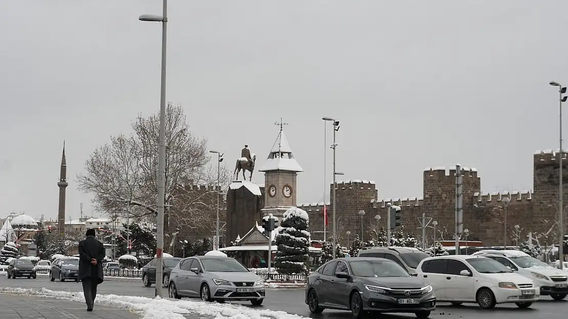 Kayseri'ye Kış Geri Geliyor