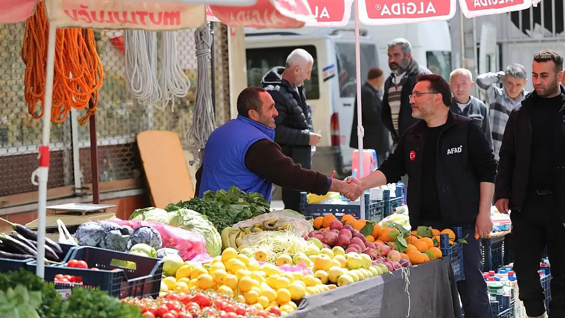 KAYSERİ'YE 'YARDIM' TEŞEKKÜRÜ