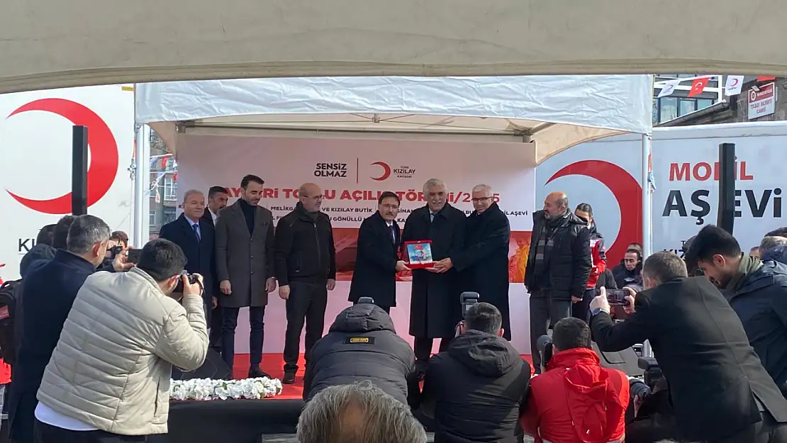 Kızılay Kayseri'de yeni şube açılışları gerçekleştirildi