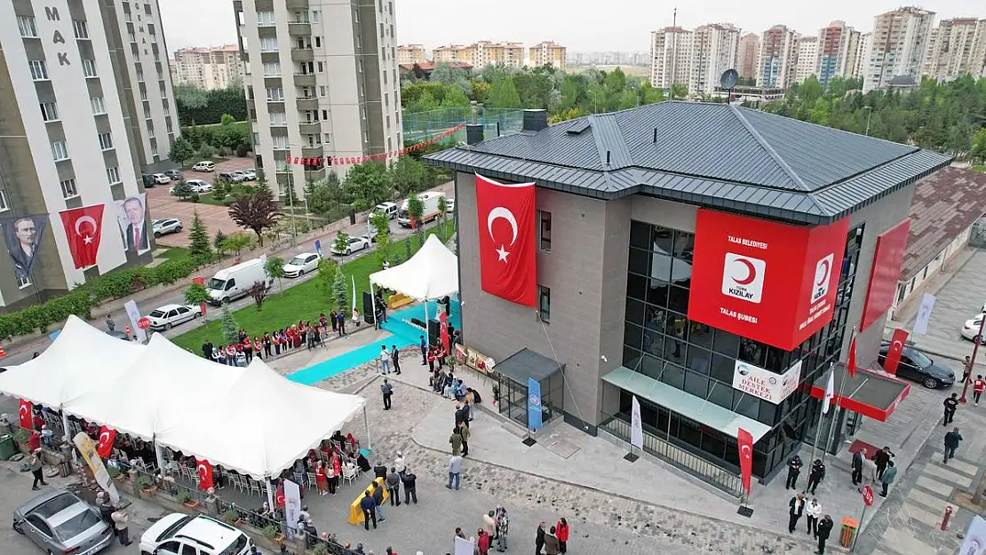 KIZILAY TALAS HİZMET BİNASI AÇILDI