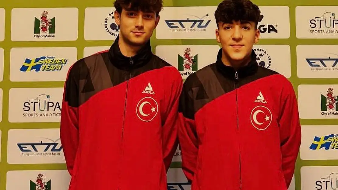 Kocasinan Belediyesi SK masa tenisi sporcuları Avrupa Şampiyonası'nda
