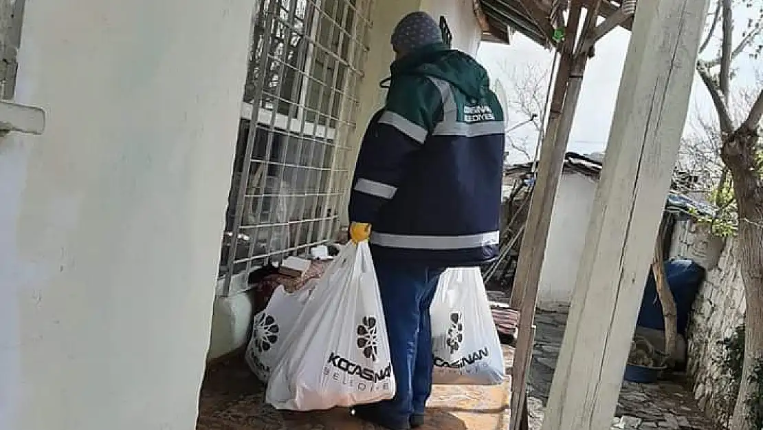 Kocasinan da yardım eli