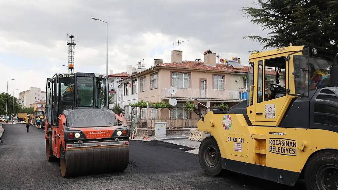 KOCASİNAN, YENİŞEHİR MAHALLESİ'Nİ DE YENİLİYOR