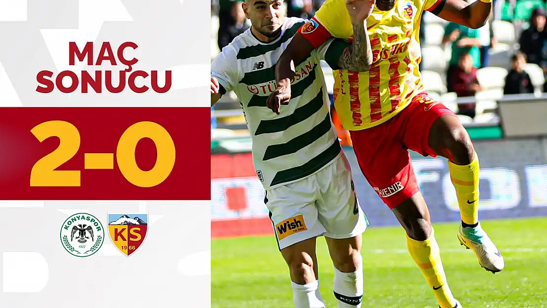 Konyaspor 2-0 Kayserispor