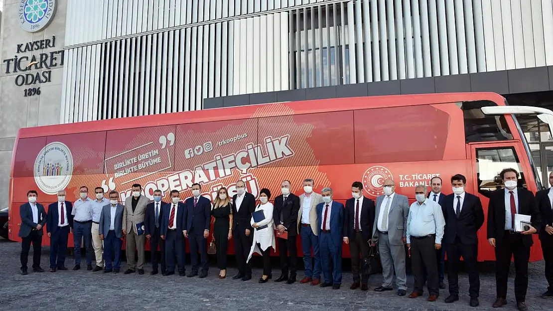 Kooperatifçilik Otobüsü Kayseri de