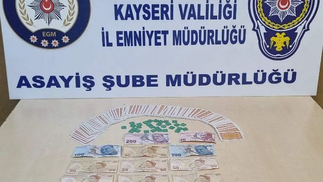 Kumar operasyonunda 77 bin 100 lira ceza uygulandı