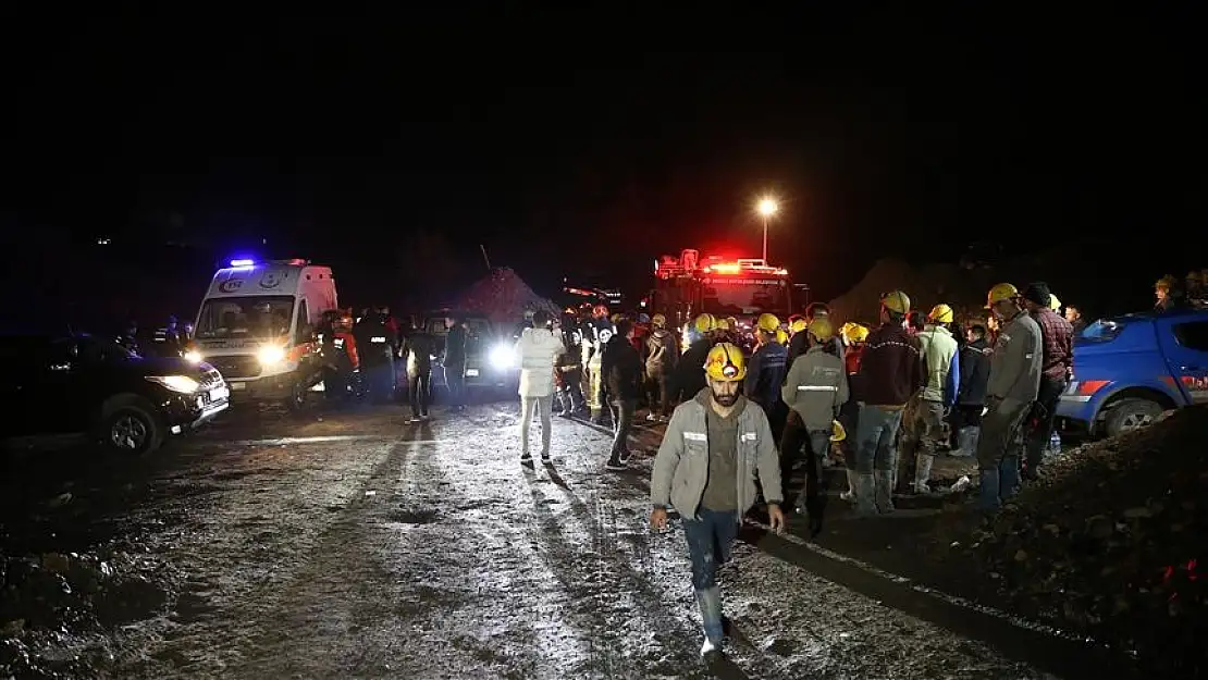 Madende göçük 2 işçi can verdi