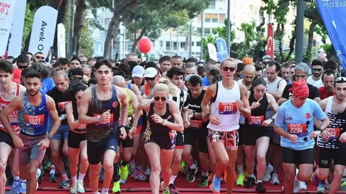 Maraton İzmir'de Kibiwot ve Tagel şampiyon