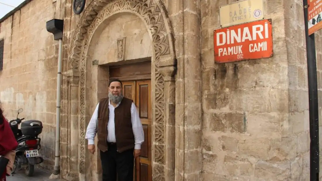 Mardinli esnaflar Pamuk Cami'sine minare talebinde bulundu