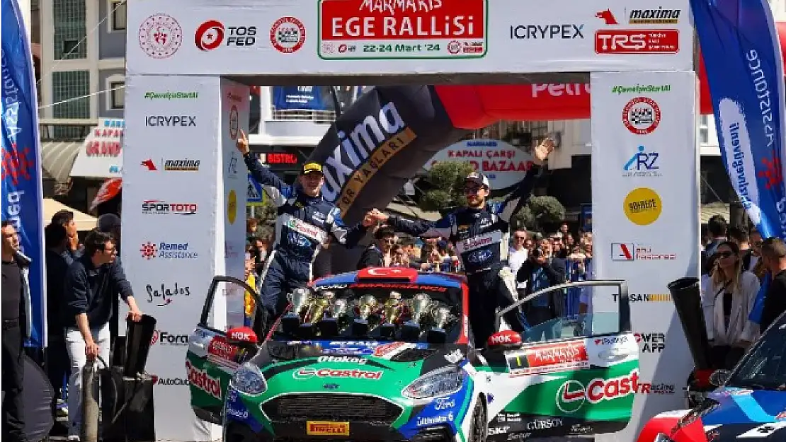 Marmaris Ege Rallisi'nde Markalar Kupası 'Petrol Ofisi'nin